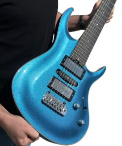 Diablo 7-string Select Custom - Gloss Metallic Lake Placid Blue