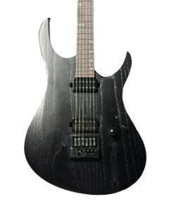 ギター Balaguer Diablo Evertune BKP nailbomb Diablo Select Custom – Rustic Black w/ Evertune – Balaguer