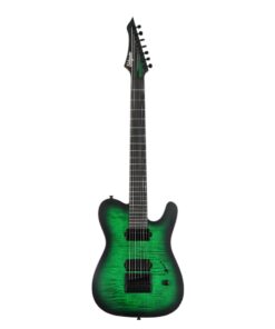 Alternative view of Woodman Select Custom 7-string - Satin See-Through Green Burst